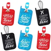 12 Pcs Bridal Shower Potholder Silicone Spatula Whisk Wedding Gifts Bridal