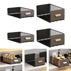 Pull Out Cabinet Organizer Pantry Storage Shelf Metal Kitchen Sink Storage Rack