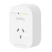 [SRA010AU] 1 Outlet Surge Protection White, 1800 Joules Protection Power Board