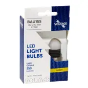 Voltage 12v Led Bayonet Signalling Globes 21w Amber - VGB21ALED