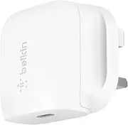 Belkin BOOSTCHARGE 20W USB-C PD Wall Charger White WCA003AUWH