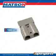 Matson 50 Amp Cable Size 8mm2 Anderson Type Connector - Lugs Box of 100