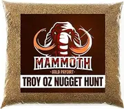 Mammoth 'Troy Ounce Nugget Hunt' - Gold Nugget Paydirt Panning Concentrate Pay Dirt Bag - Gold Prospecting