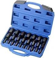 Daseeme 25-Piece Screw Set Broken Bolt Remover Useful Pins Sal and Nut s Stripped Screws Studs Fittings Extraction Tool