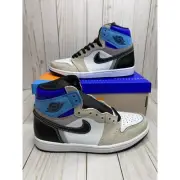 Nike Air Jordan 1 Retro High OG Prototype Mens Sz 9.5 Tan Black Blue DC6515 100