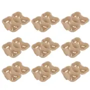 20pcs Paper Coffee Carrier Pulp Fiber Coffee Carrier Kraft Paper Cup Holder
