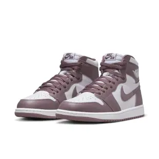 【NIKE 耐吉】AIR JORDAN 1 RETRO HIGH OG 男 運動籃球鞋 白紫(DZ5485105)