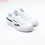 PUMA REEBOK CLUB C 85復仇白黑時尚休閒運動鞋7MAA黑白