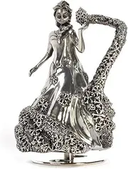 Royal Selangor Hand Finished Disney Music Carousels Collection Pewter Elsa Music Carousel