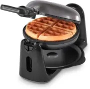 DASH Flip Belgian Waffle Maker With Non-Stick Coating for Individual Graphite