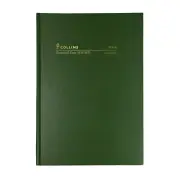2024 - 2025 Collins Financial Year Diary A4 Day to Page DTP 14M4 P40 - GREEN