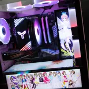 DIY Anime Light Board For PC Installed Custom Made Computer Case Decoration New