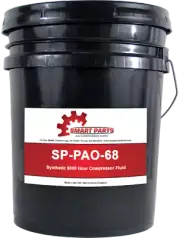 Atlas Copco ParOil S Xtreme Air Compressor Lubricant, 5 Gallon Pail