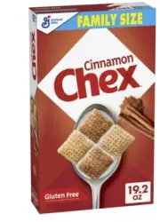 Cinnamon Chex Cereal, Gluten Free Breakfast Cereal, Made with Whole Grain, 19oz