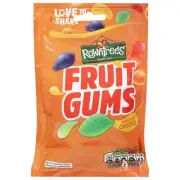 Nestle Candy Fruit Gums Pouch 5.3 Oz (Pack Of 10)