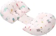 Vaguelly 1 Set Shaped Pregnancy Pillow Lumbar Support for Side Sleeping Detachable Waist Cushion for Expecting Mothers Comfortable Support for Pregnancy Needs