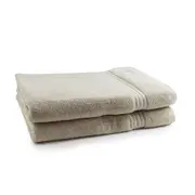 2pc Onkaparinga 90x167cm Cotton Flinders Premium Bath Sheets Set 600GSM Linen