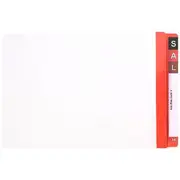 Avery Foolscap Lateral File with Tabs Dark Orange 100 Pack