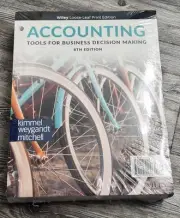 Accounting Tools For Business Decision Making 8th Edition Wiley Loose Leaf Print