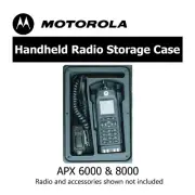 Motorola APX APX6000 APX8000 6000 8000 Radio Custom Storage Carrying Case