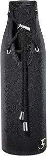 [Lurch] 240835 Insulated Case for Stainless Steel Bottle 0.75 L Black Neoprene