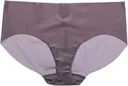 [commando] Womens Luxe Satin Bikini, L, Grey