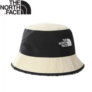 【The North Face 抗UV漁夫帽《淺卡其/黑》】3VVK/防曬帽/休閒帽/遮陽帽