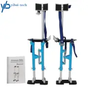 Blue 18''-30'' Lightweight Aluminum Drywall Stilts for Putting Up Drywall