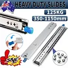 125kg Heavy Duty Drawer Slides / Fridge Runners - Draw Trailers 350mm to 2300mm