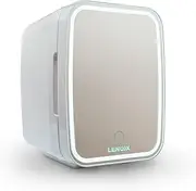 [Lenoxx] 4L Cosmetics, Beauty & Skincare - Sleek & Stylish Mini Fridge - Easy portability, Temperature control, White