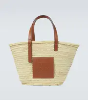 [Loewe] Loewe Large raffia tote bag