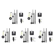 5 Types Long Shaft Hands Quartz DIY Wall Clock Movement Mechanism for Wall Art