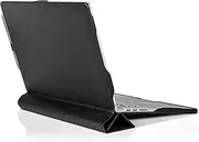 forubar Laptop Cover case for Microsoft Surface Book 2 3 13.5 inch– Premium PU Leather Detachable Protective Flip Folio Case, Two Ways to use (for 13.5 inch i7cpu, Black)