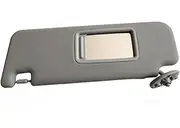Sun Visor Car Inner with Mirror Sunvisor Shield Shade Board Fit for Toyota 4Runner 2004/05/06/07/08 Left Driver Side 74320-3D050-OB