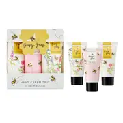 Heathcote & Ivory Busy Bees Hand Cream Gift Set Vegan Honey 3 x 30ml