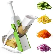 SupMaKin Safe Mandoline Slicer for Kitchen, Potato Slicer, Vegetables Slicer ...