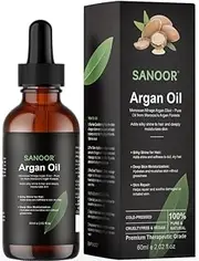Moroccan Mirage Argan Elixir - Pure Oil for Luxurious Skin & Hair Care | Hair Conditioning | Skin Hydration | Scar Treatment | 60ml 2 fl.oz