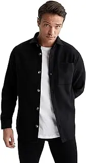 [DeFacto] Men's Tunic Shirt, Black
