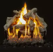 Grand Canyon 21" Western Driftwood 6pc Log Set, LOGS ONLY, DRIFTWOOD21LOGS