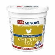 Nestle Minor'S Low Sodium, No Added Msg Chicken Base (1 lbs, 6 Per Case)