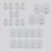 Omron compatible Premium TENS Electrodes. Assorted Sizes! Over 20 qty!
