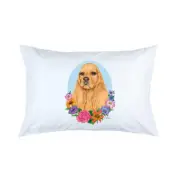 Cocker Spaniel Buff Micro Fiber Pillowcase