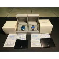 在飛比找蝦皮購物優惠-Calvin Klein CK寶藍經典低調奢華情侶對錶 可拆