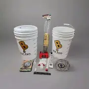 THE BREW HUT BASIC EQUIPMENT KIT FOR MAKING 5 GALLONS OF BEER