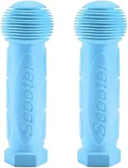 2PCS SCOOTER HANDLE T-BAR GRIPS SUITABLE for MINI or MAXI MICRO HANDLEBAR AU Sky Blue