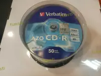 在飛比找露天拍賣優惠-【立減20】威寶藍釉52x cd-r無損音樂光盤水藍50片淺