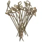 200 pcs Bamboo Disposable Barbecue Bamboo Skewers Fruit Bamboo Skewers Barbecue
