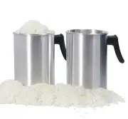 2X 4Lbs Candle Making Pouring Pot with 5Lbs Natural Soy Wax, Large Double Boi...