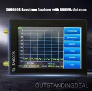 SA6000B 2-IN-1 Spectrum Analyzer Signal Generator RF Power Detector with Antenna