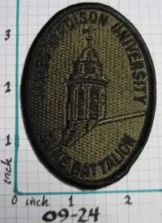 Army color Patch JROTC ROTC program JAMES MADISON UNIVERSITY Harrisonburg VA sub